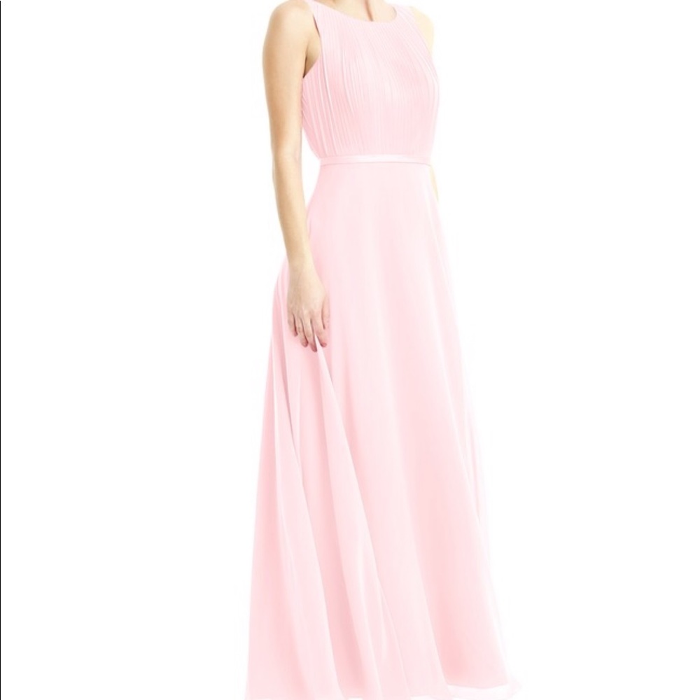 Azazie Blushing Pink Avery Dress